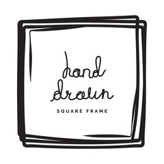 Hand Drawn Square Frame