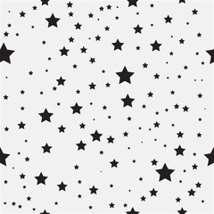 Seamless stars pattern