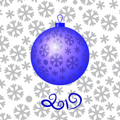 Christmas Ball Vector Illustration