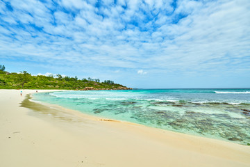tropical beach, seychelles