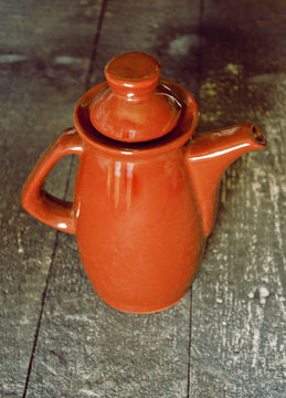 old brown jug or vase
