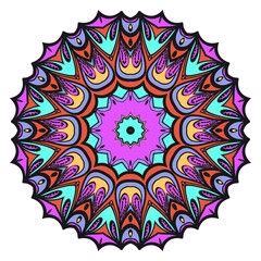 Vector mandala, Floral mandala. Oriental mandala. Vintage decorative elements. Vector illustration. It is super vector illustration.