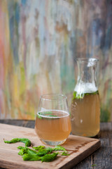 Lemonade with pine needle