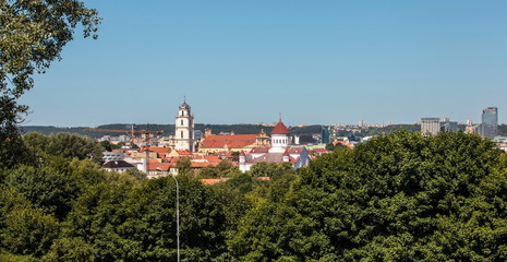 Fototapeta na wymiar Vilnius Green City