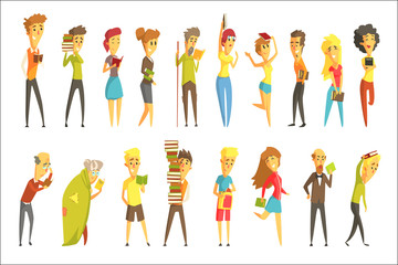 People That Like To Read Set