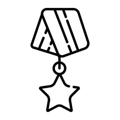 Medal Icon vector