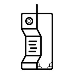 telephone icon vector