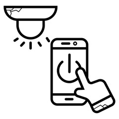 Touch screen icon