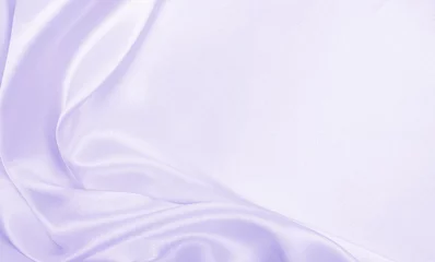 Poster Smooth elegant lilac silk or satin texture as wedding background. Luxurious background design © Oxana Morozova