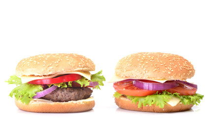 Fresh hamburger