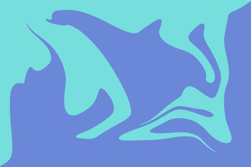 Abstract two color background. Liquid Marble style. Texture for banners and posters