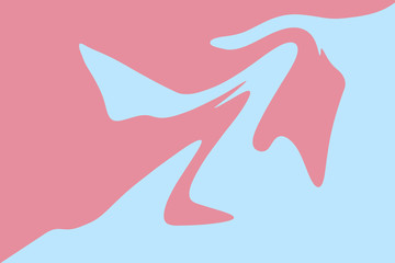 Abstract two color background. Liquid Marble style. Texture for banners and posters