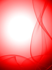 Naklejka premium Great abstract background with smooth lines and gradient