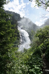 Warterfall in the mountains