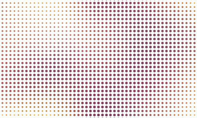 Digital gradient with points. Abstract futuristic panel. Dotted Backgound. Monochrome halftone pattern Vector illustration