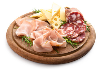 Tagliere con mortadella, salame e formaggio  © Alessio Orrù