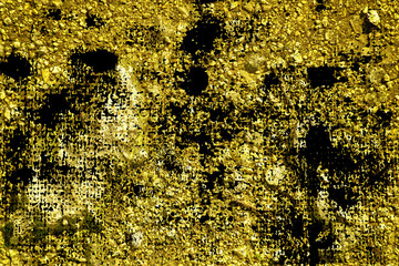 Grunge Ultra yellow Ground like on Mars, land texture, sand surface, stone background