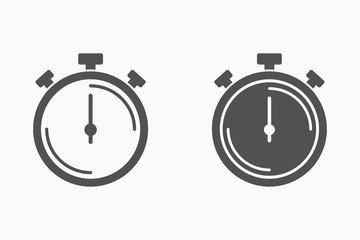 Stopwatch vector icon