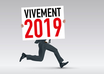 2019 - présentation - objectif - futur - avenir - projet - réussite - succès - concept - année - vision