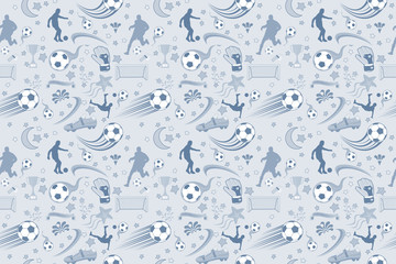 Fussball Hintergrund nahtlos