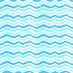 Seamless abstract vector pattern with waves and texture for paper and fabric design