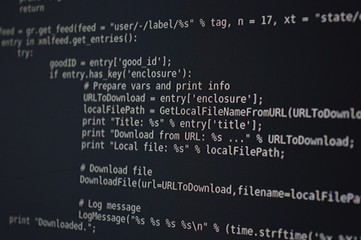 The element of the script for accessing the Internet resource