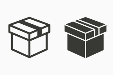 Gift box vector icons.