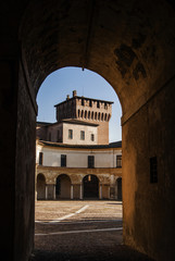 Mantova street Italy