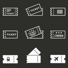 Movie ticket icon