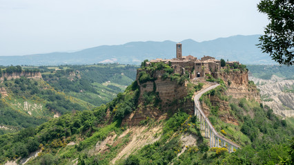 civita di Bagnoregio in Italy