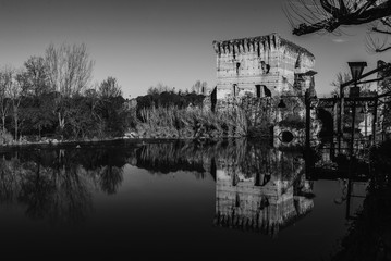 Mantova lake Italy