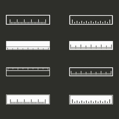 Vector ruler icon