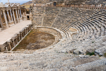 Theatre and Greek amphitheatre at Hierapolis