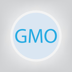 GMO (Genetically Modified Organisms)- vector illustration