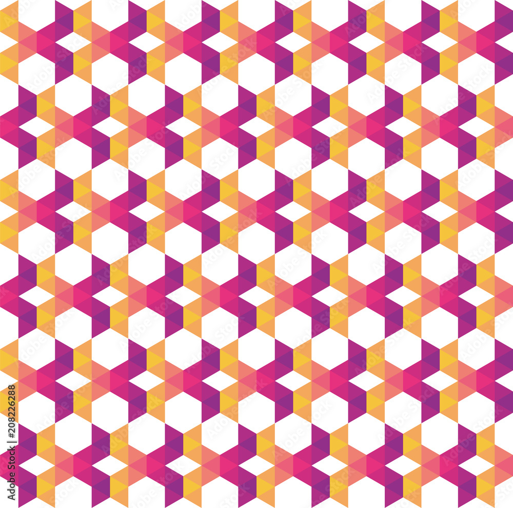 Poster abstract colorful geometric and modern overlapping triangles on white. modern background for busines