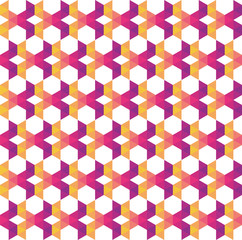 Abstract colorful geometric and modern overlapping triangles on white. Modern background for business or technology presentation, app cover template, vector illustration