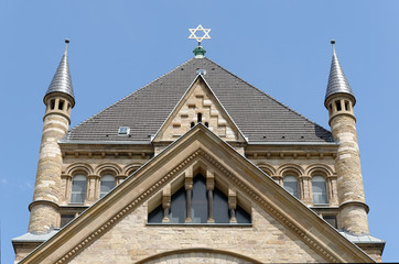 Fototapeta na wymiar Alte Synagoge in der Roonstrasse in Köln