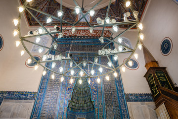 Obraz premium Green Mosque also known as Mosque of Mehmed I in Bursa Turkey