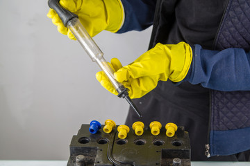 diagnostics and repair of the car battery