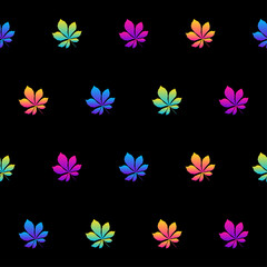 Abstract black and rainbow seamless pattern background.Modern swatch paint for birthday card, party invitation, sale wallpaper, holiday wrapping paper, fabric, bag print, t shirt, workshop advertising