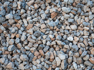 Granite rocks for construction background