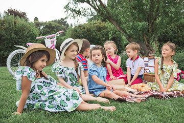 Fototapeta premium Kids fashion Concept