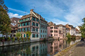 Fototapeta na wymiar Cityscape of Strasbourg