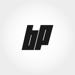 Obraz premium Initial Letter BP Logo Vector Design