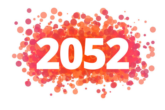 Jahr 2052 - dynamische rote Punkte