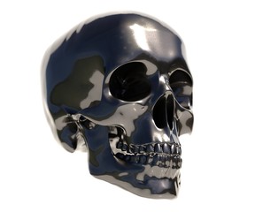 Human Skull Art Image