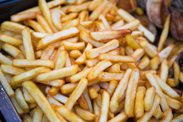 French Fries at a street market food festival