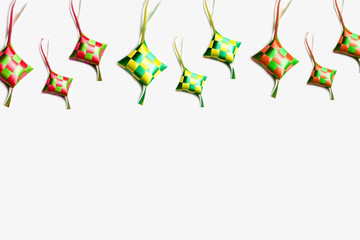 Ribbon craft for Eid celebration 