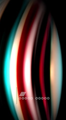 Blur color wave lines abstract background