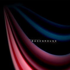 Fluid mixing colors vector wave abstract background design. Colorful mesh waves